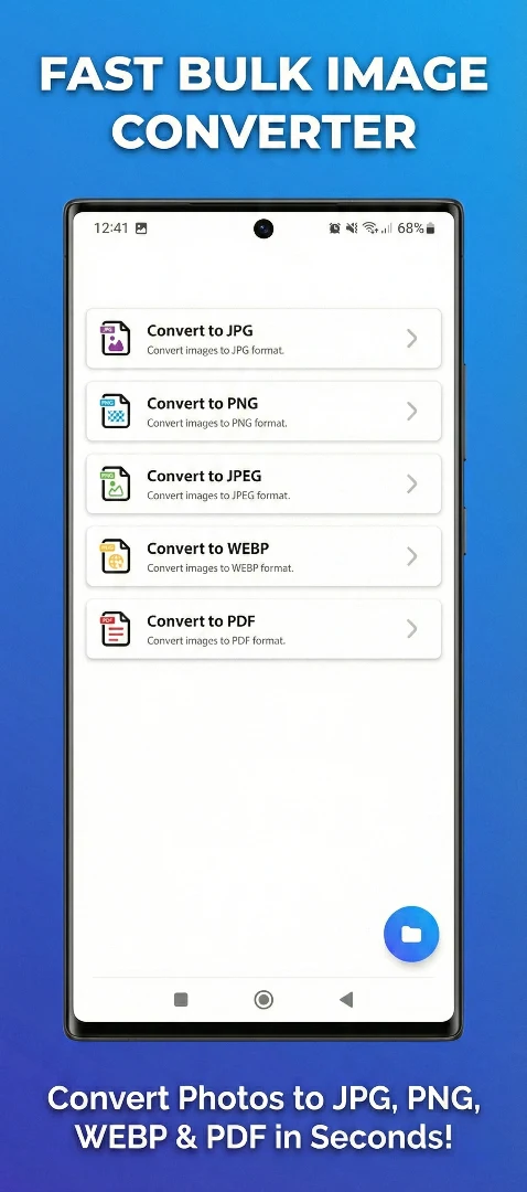Bulk Image Converter & Cropper screenshot