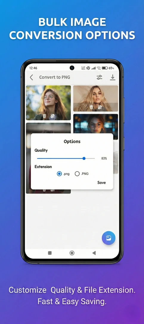 Bulk Image Converter & Cropper screenshot